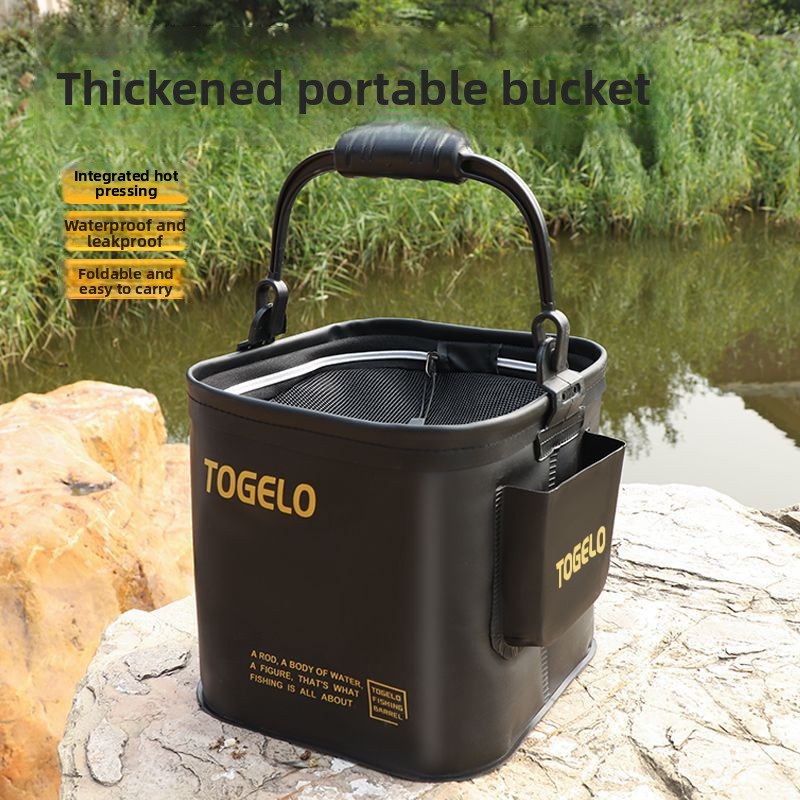 Fishing Equipment In - 물고기 양동이 새로운 접이식 낚시 양동이