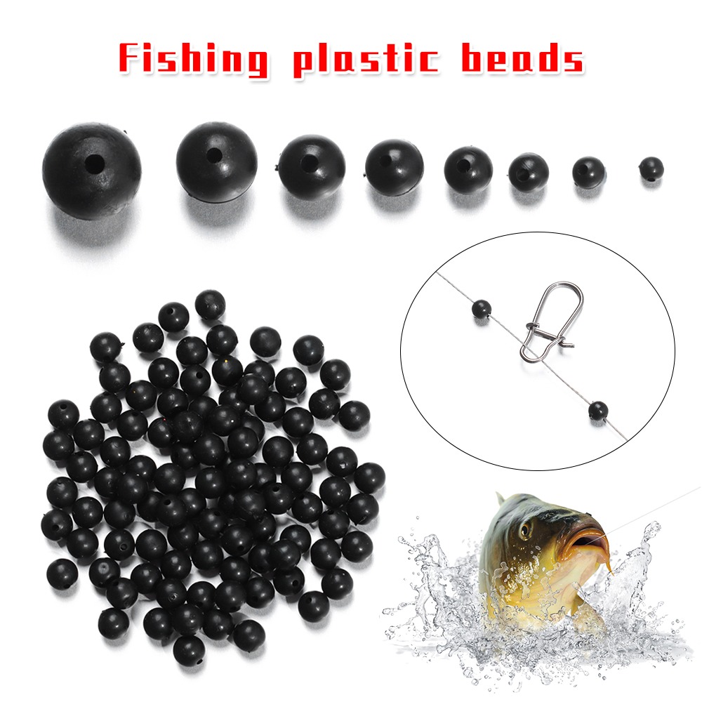 Soft Plastic Lure - 100 개/몫 낚시대 공간 스토퍼 3mm-10mm