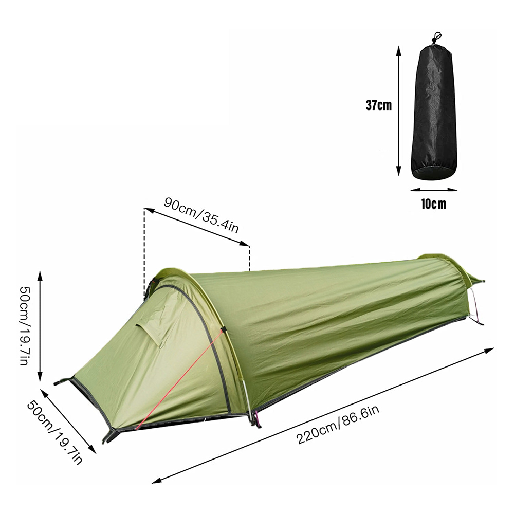 Fishing Equipment You Need - 850g 초경량 1 인 텐트 하이킹
