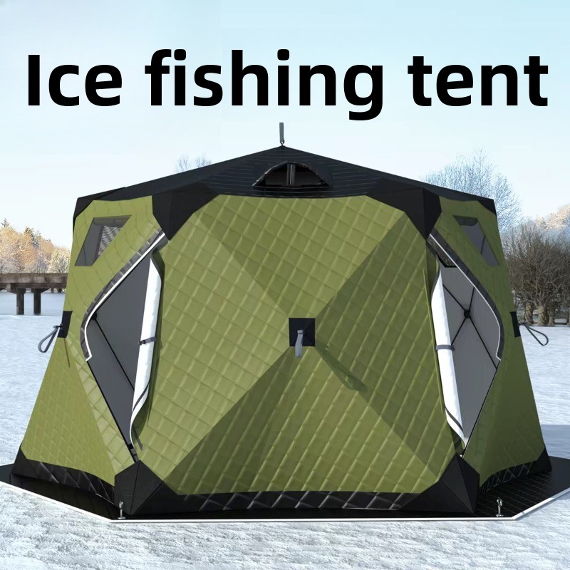 육각형 얼음낚시 텐트 – 두꺼운 텐트, 야외 캠핑 장비 - Fishing Equipment You Need 리뷰 및 가격