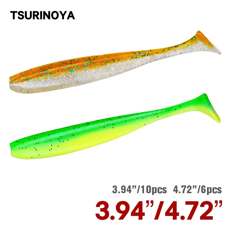 TSURINOYA 새로운 크기 100mm 120mm T - Soft Plastic Lure 리뷰 및 가격