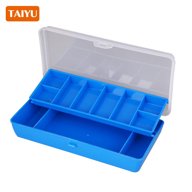 TAIYU 휴대용 낚시 태클 상자 11 구획 더블 데크 - Soft Plastic Lure 리뷰 및 가격